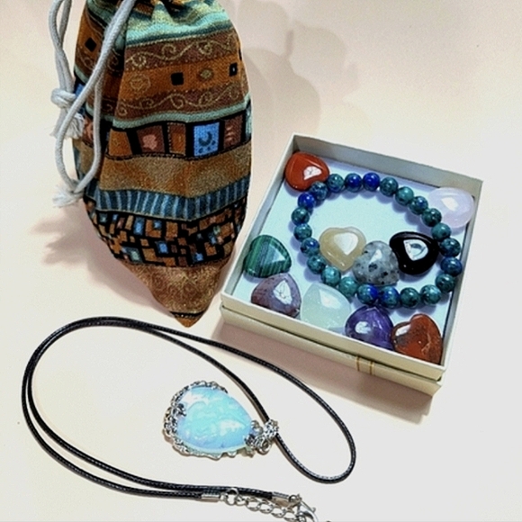 Bohovonnie Jewelry - Crystals Gemstone Healing Stone Jewelry Reiki Chakra Stones